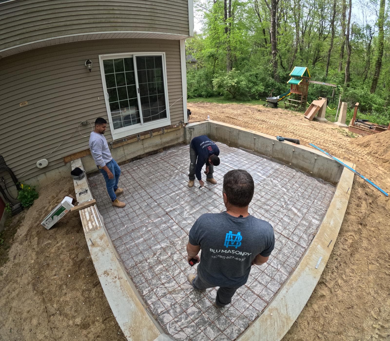 Hardscaping detail